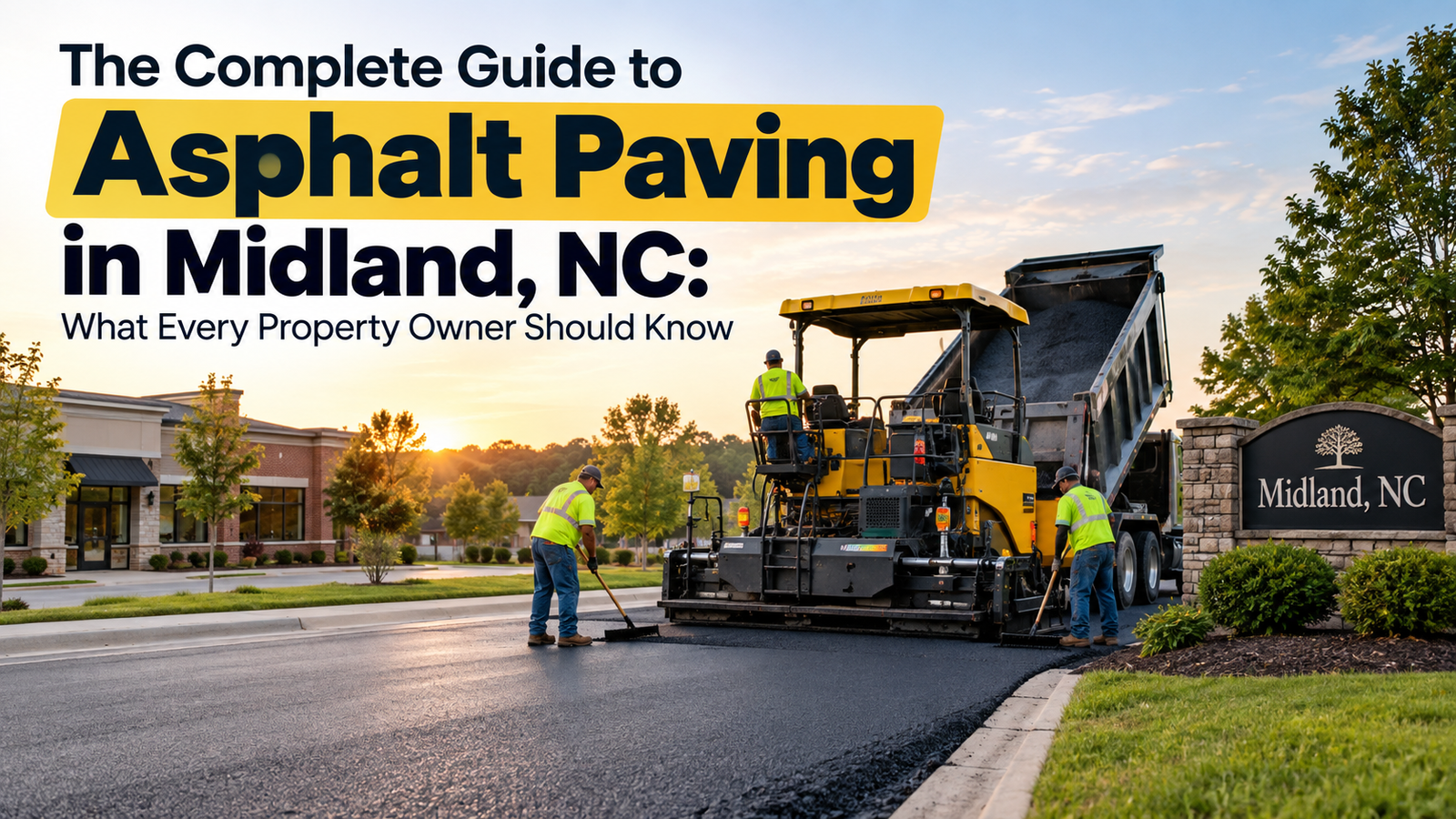 The Complete Guide to Asphalt Paving in Midland, NC: What Every Property Owner Should Know